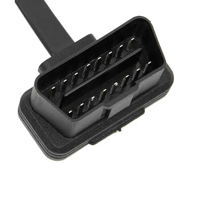 OBD II OBD2 16 Pin Splitter Extension 1x Male 2X Female Cable Adapter