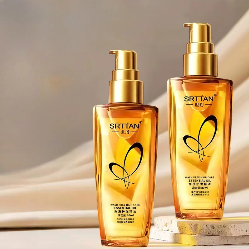 No-Wash Hair Essential Oil – Non-Greasy, All Hair Types
