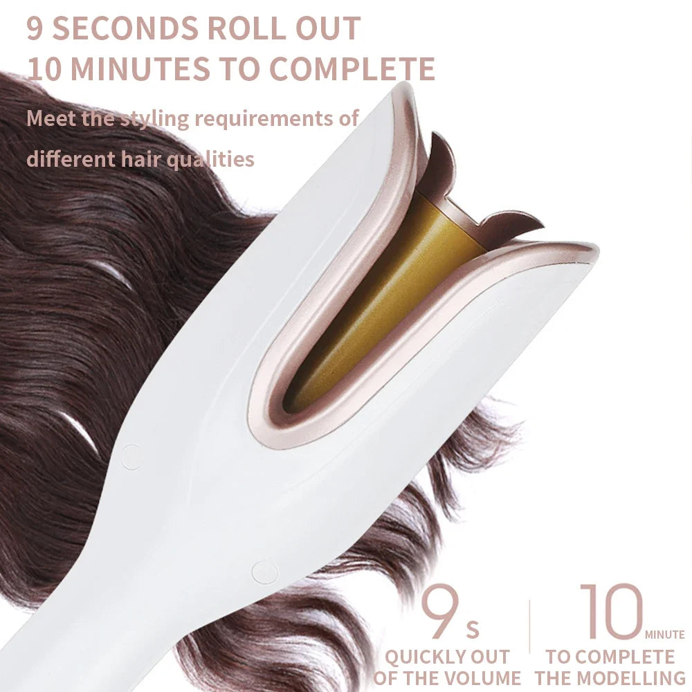Automatic Steam Rotary Hair Curler | Big Waves & Curls