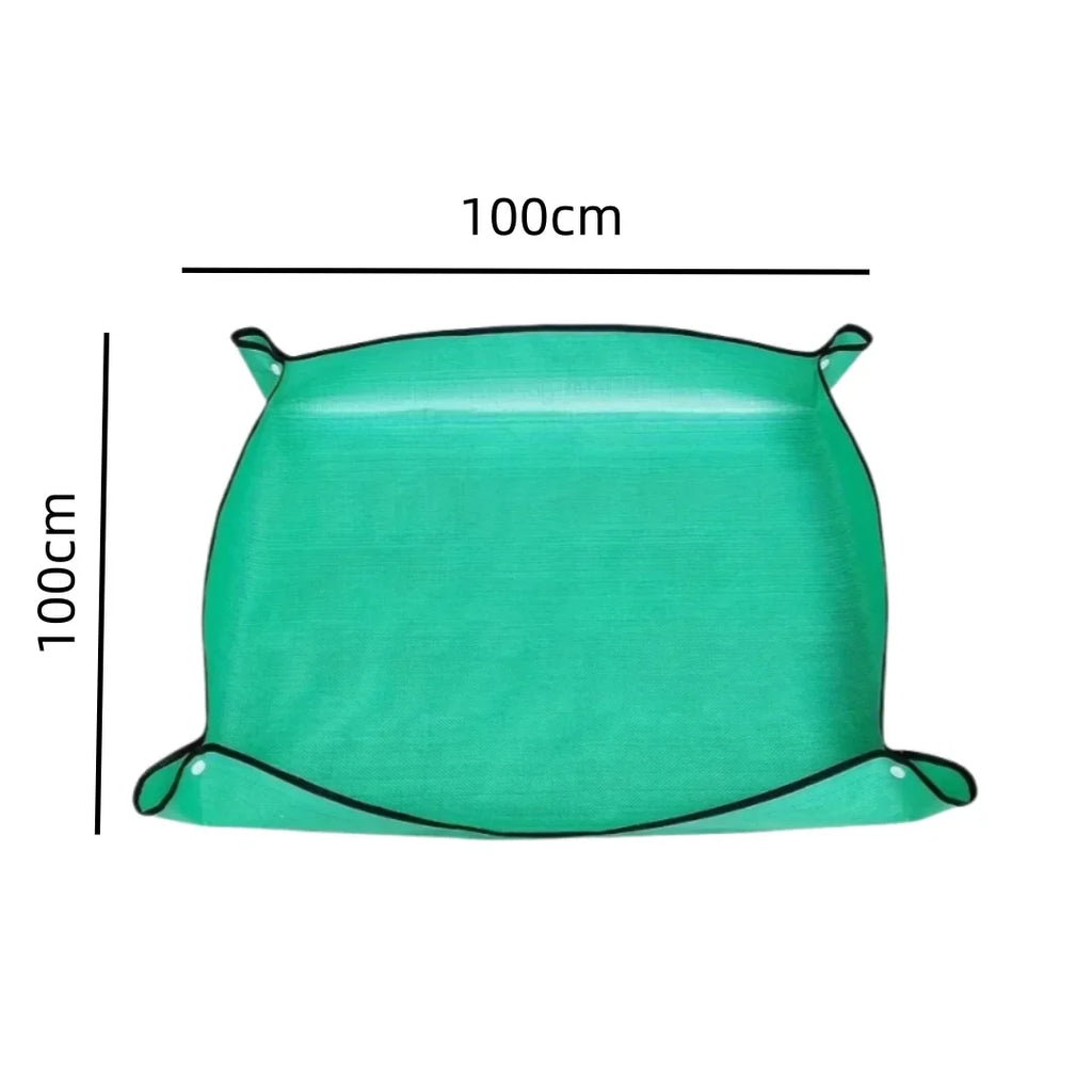 Leak-Proof PE Gardening Mat – Foldable Potting & Planting Pad