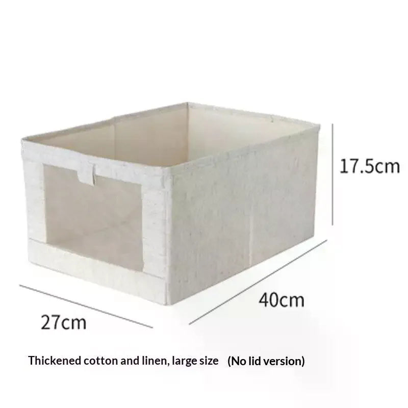 Foldable Fabric Pants Organizer | Wardrobe Storage Box