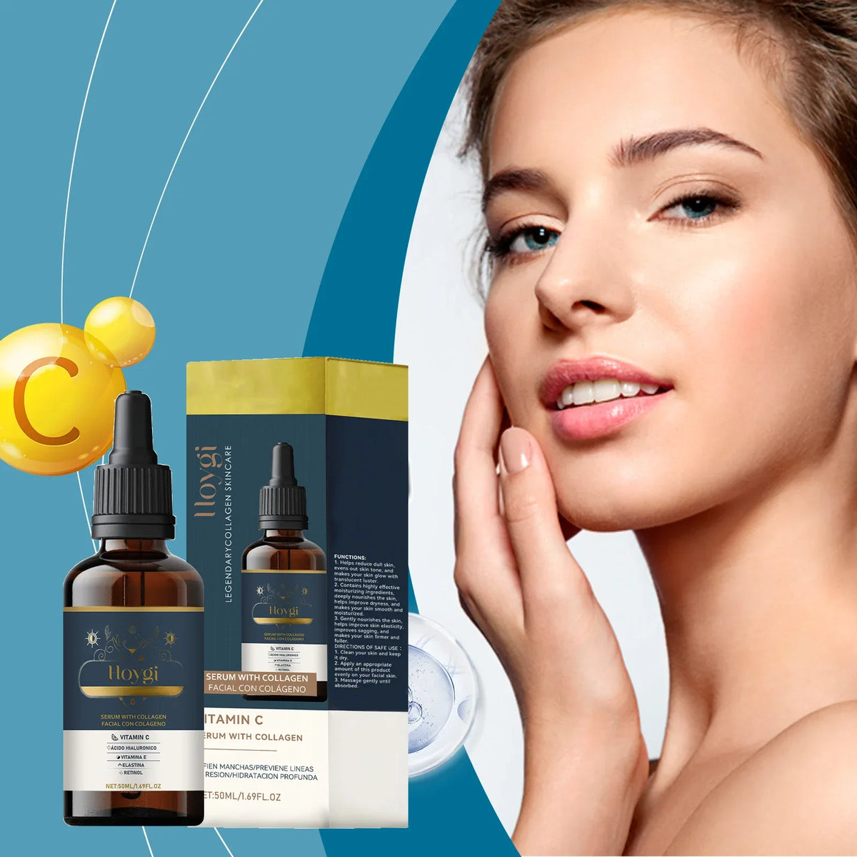 Hoygi Collagen Face Serum | Firming & Moisturizing 50ml