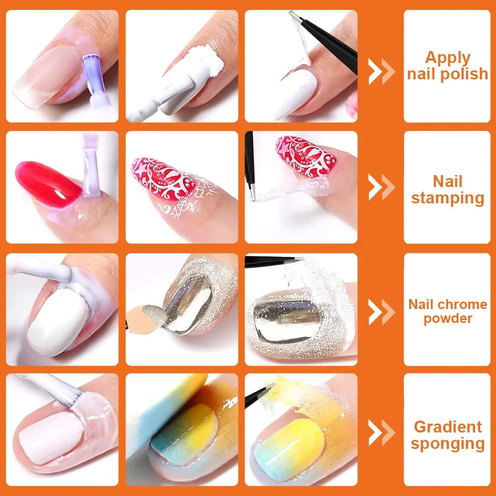 Nail Peel Off Liquid Anti-overflow Glue Edge Latex Tape Offcuticle