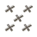 Metal 1/4" Male to Male Adapter Screw – Tripod & Camera (5-Pack)