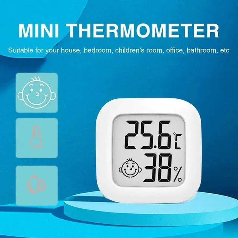 LCD Digital Thermometer Hygrometer | Indoor Temp & Humidity Gauge