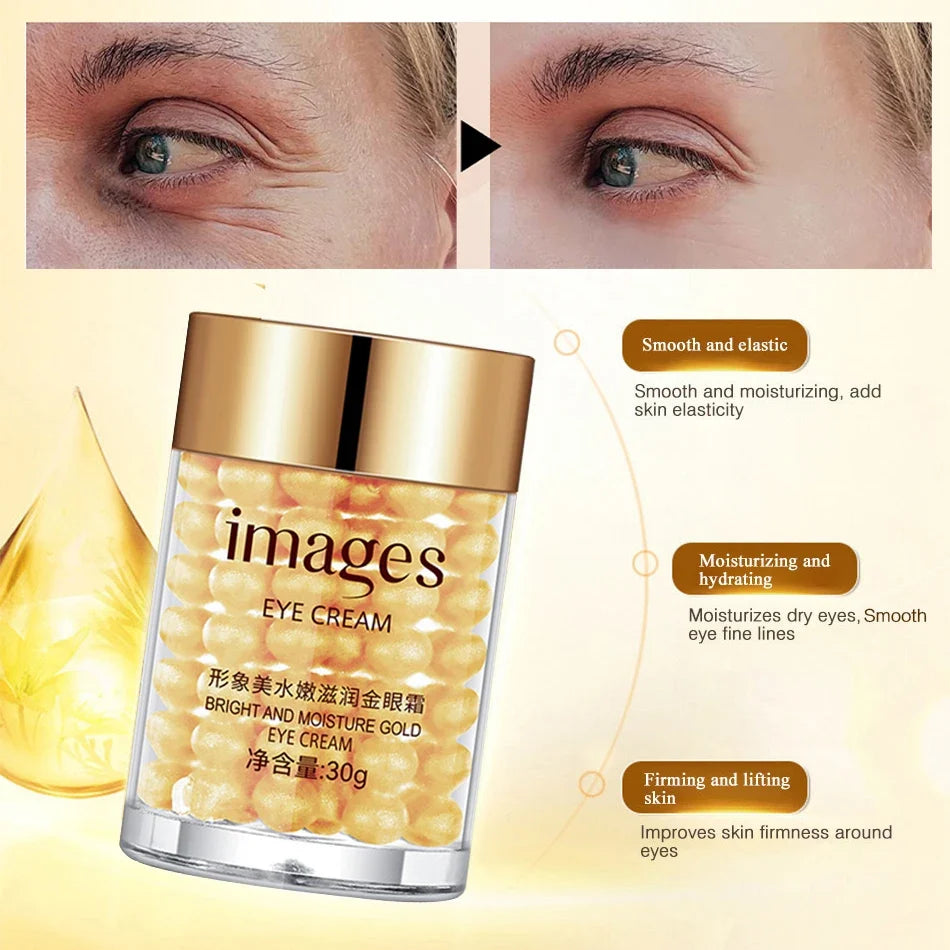 Gold Eye Cream – Hydrating & Anti-Wrinkle Formula | 30g