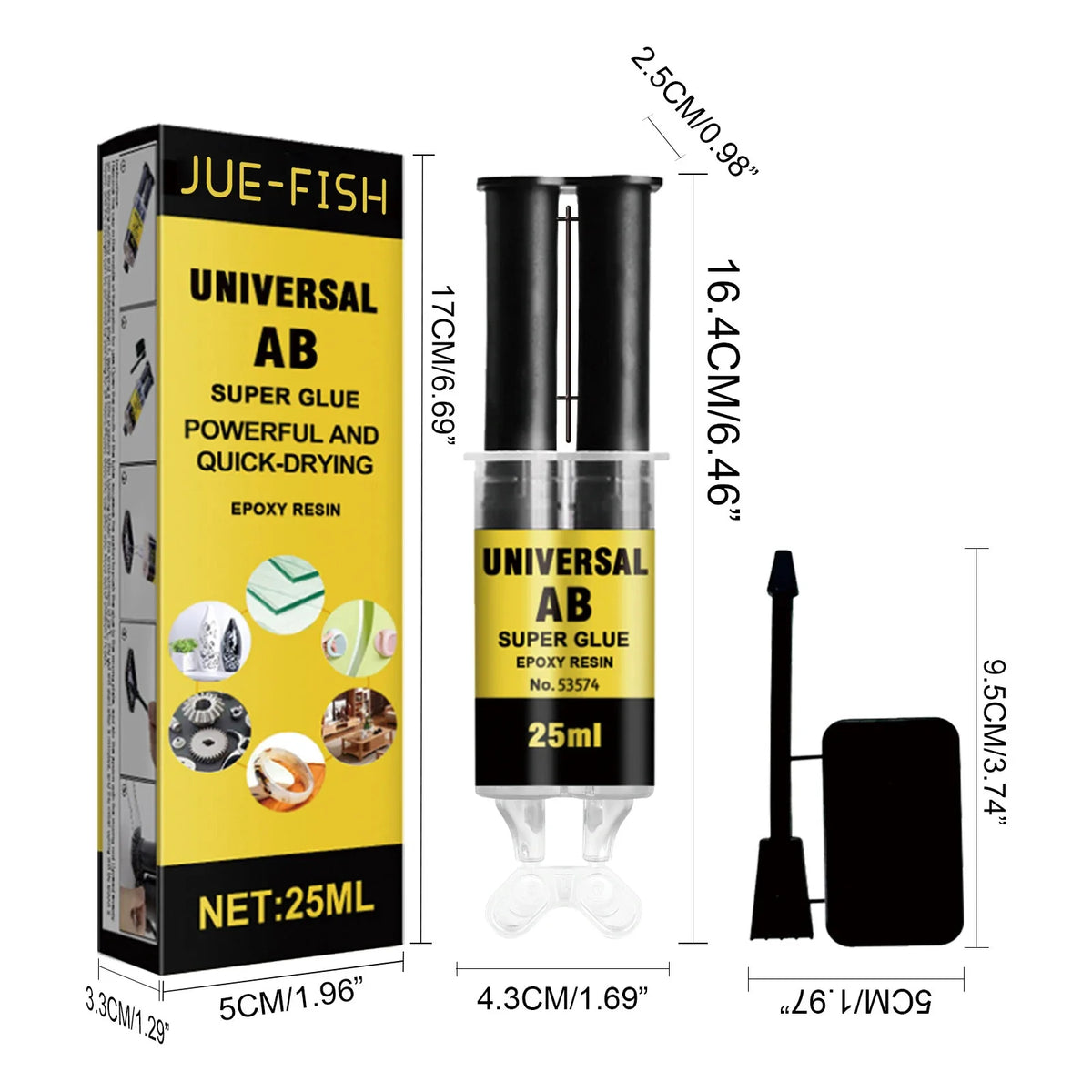 25ml Epoxy Resin AB Glue | Waterproof Strong Bond Repair