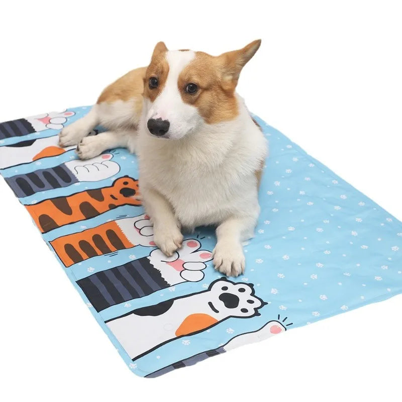 Dog Cooling Mat Summer Pet Cold Bed Extra Large Small Big Dogs