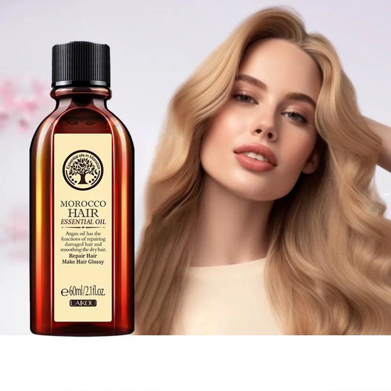 LAIKOU Argan Hair Oil – Frizz, Damage & Hair Loss Repair 60ml