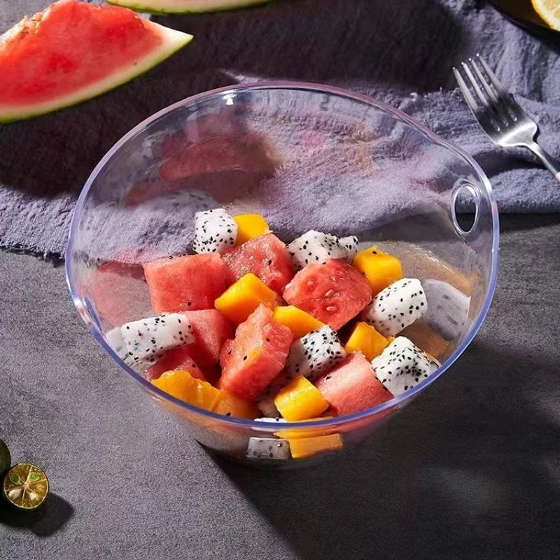 Acrylic Salad Bowl Vegetable Fruit Ice Bucket Wine Champagne Chiller