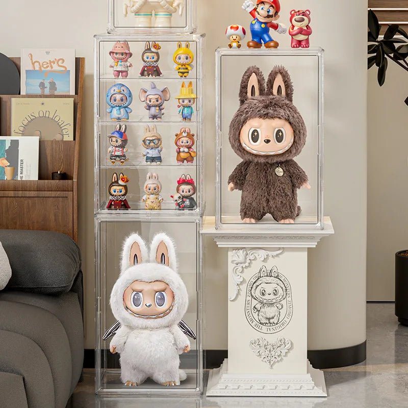 Acrylic Display Case 36x36x60cm | Clear Collectible Showcase Box