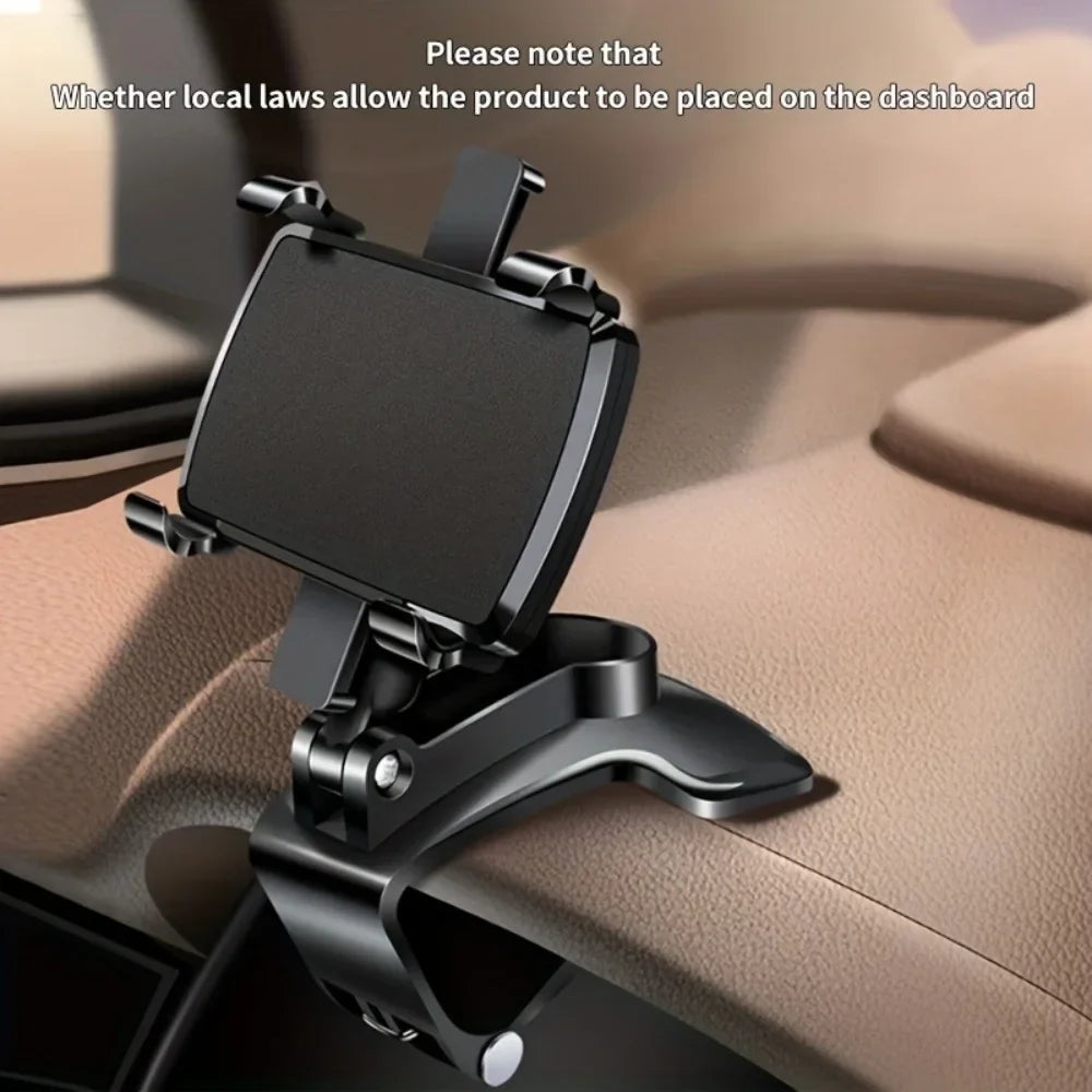 Universal Dashboard Car Phone Holder | 900° GPS Mount