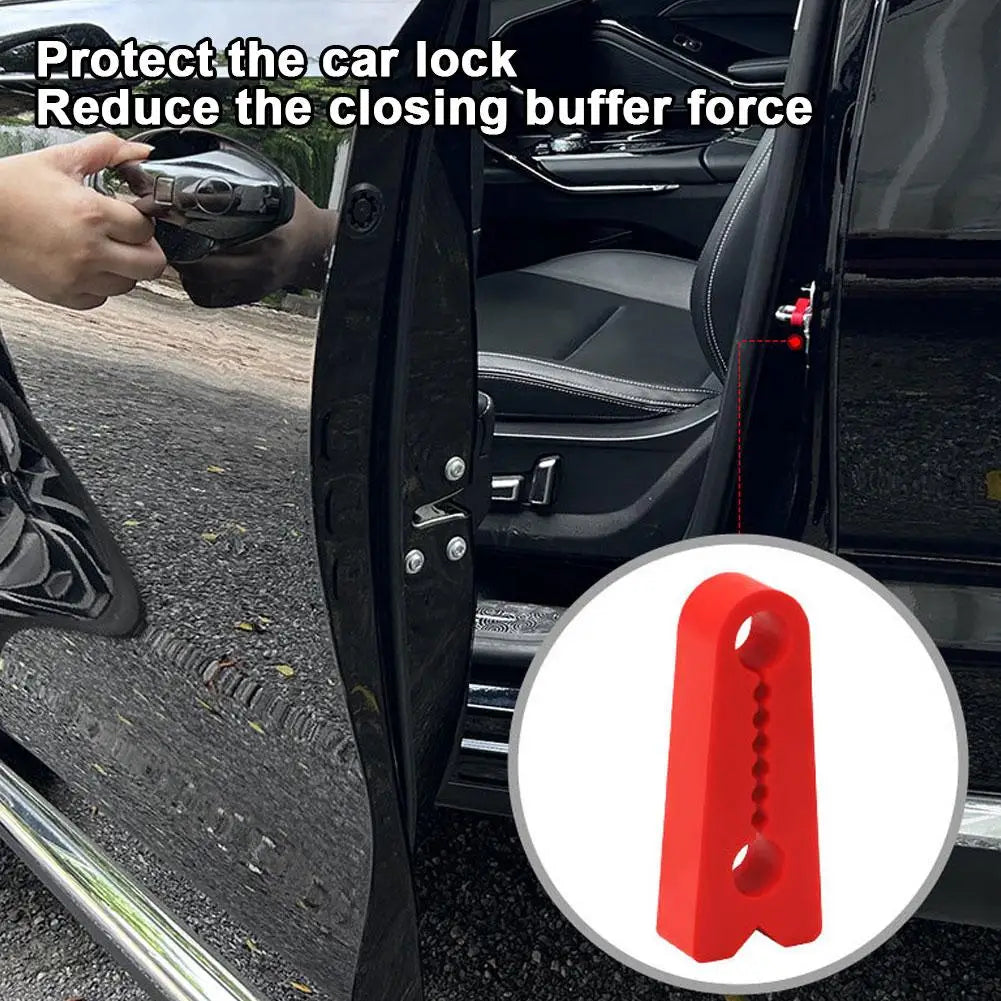 4-Pack Silicone Car Door Latch Cover – Noise & Collision Protection