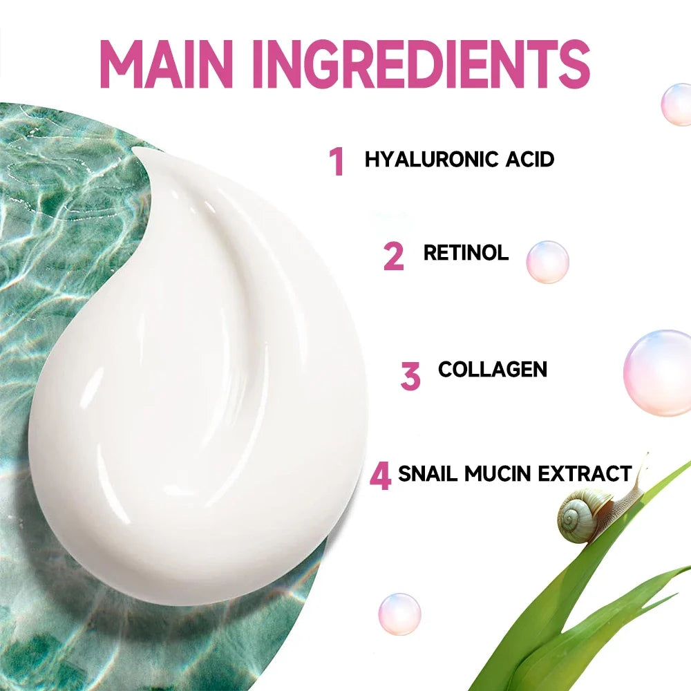 YOUNGCOME Snail Mucin Collagen Anti-Aging Day Cream 30/60g
