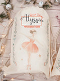 Personalised Christmas Santa Sack | Nutcracker Ballerina Gift