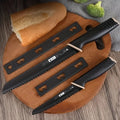 2-Piece Serrated Bread Knife Set – Stainless Steel Kitchen Knives