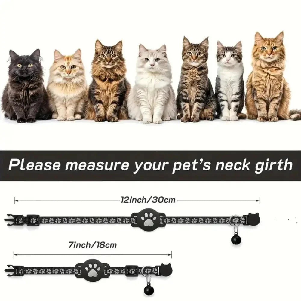 Waterproof Reflective Cat GPS Tracker Collar | Pet Location Finder
