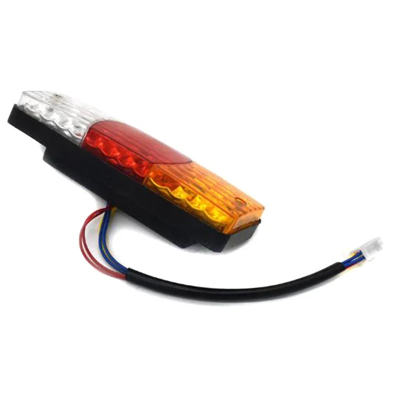 3-Color LED Motorcycle Tail Light – 12V Brake & Turn Signal