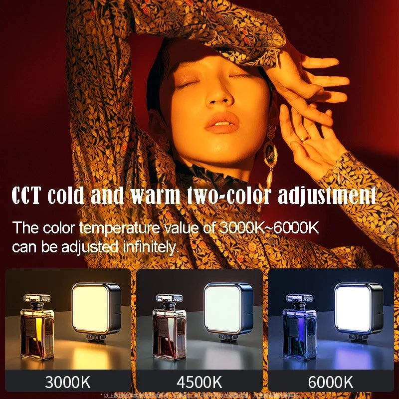 Led Photography Lighting Light Ring Tripod Rechargeable Selfie Lamp