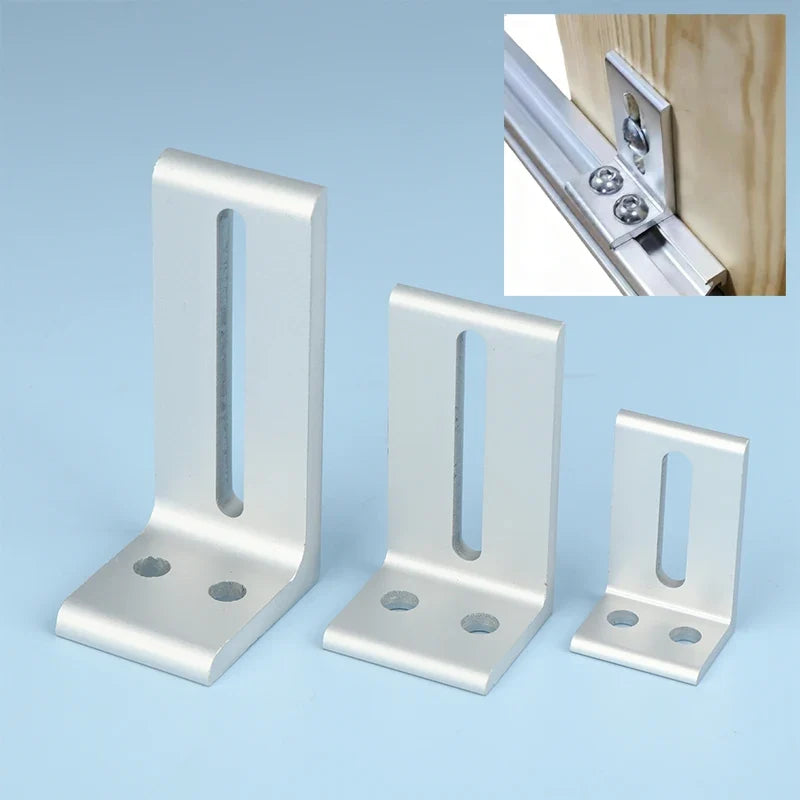 1 Aluminum Profile Frame Support Brackets Layer Plate Outer Side