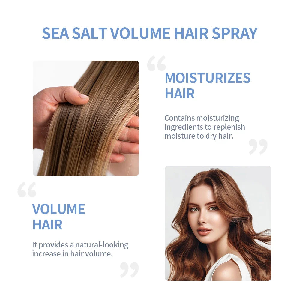 Sea Salt Hair Spray – Volumizing Texturizing Wave Mist 100ml