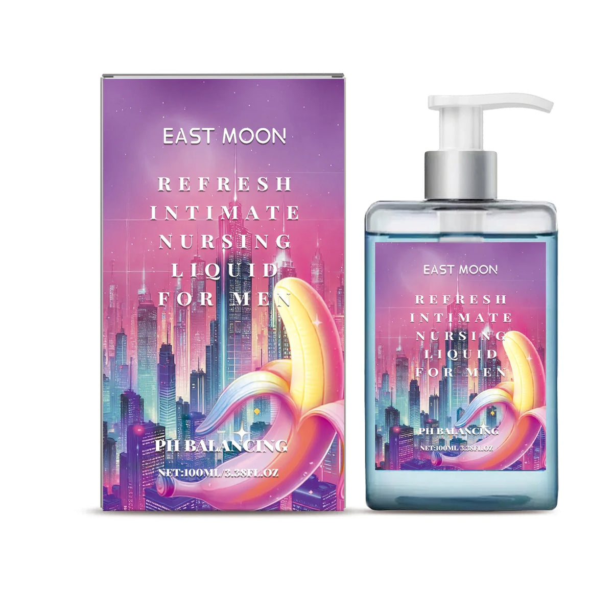 East Moon Men's Body Wash – Deep Cleansing & Soothing Shower Gel