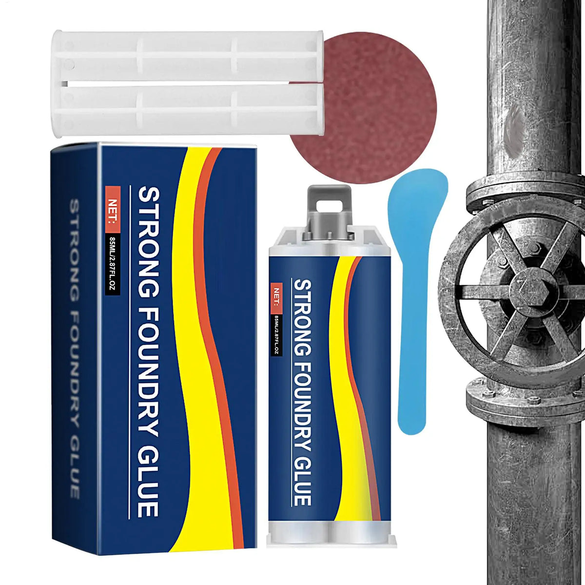 Enhanced Metal Casting Glue Heat Resistant Welding Adhesive Filler