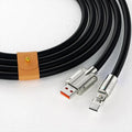 120W USB-C Fast Charge Cable | Liquid Silicone Elbow 1M–2M