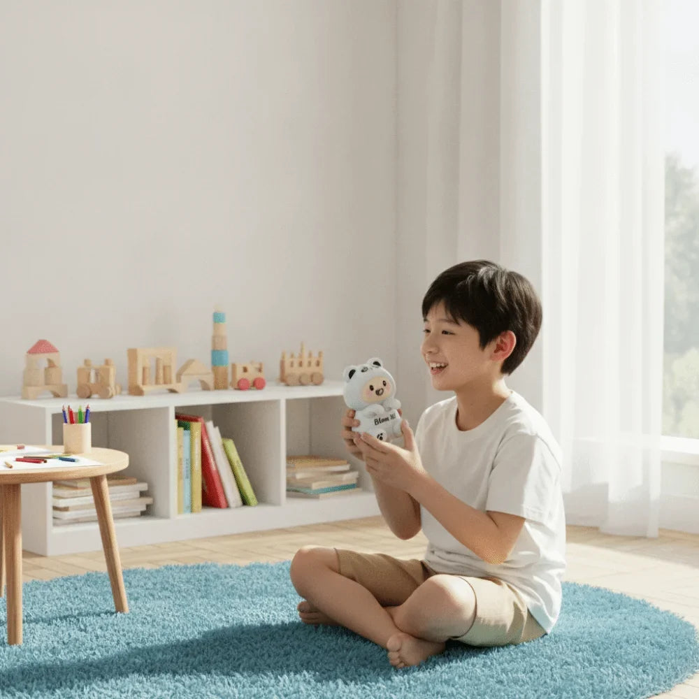 Cartoon Frog USB Food Cooling Fan – Portable Baby Food Fan
