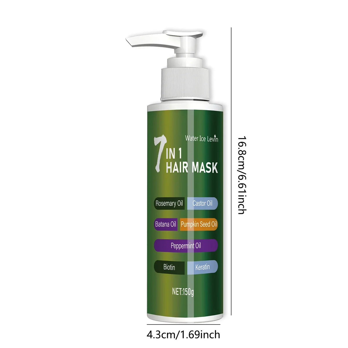 7-in-1 Deep Care Hair Mask – Rosemary, Castor Oil & Biotin