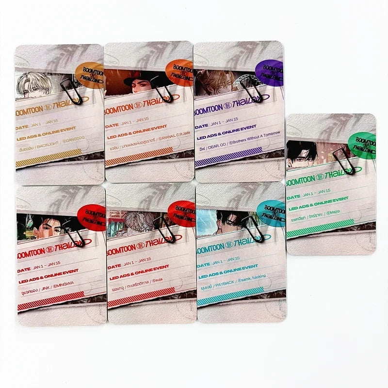 Backlight BL Manhwa Lomo Cards Baek Yeongwoon Han Seo-in Double Sided