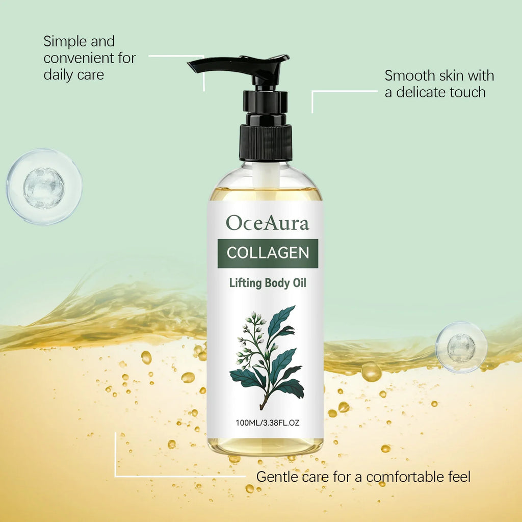 OceAura Collagen Lifting Body Oil – Firming & Hydrating 100ml