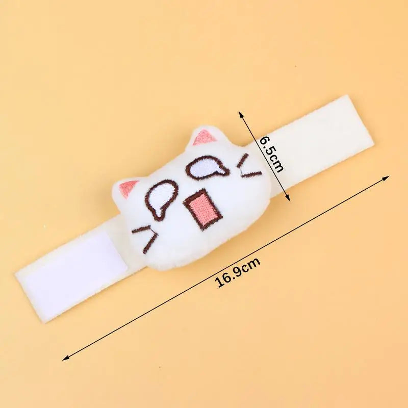 Cute Cat Plush Clip for Backpack, Keychain & Bag Decor