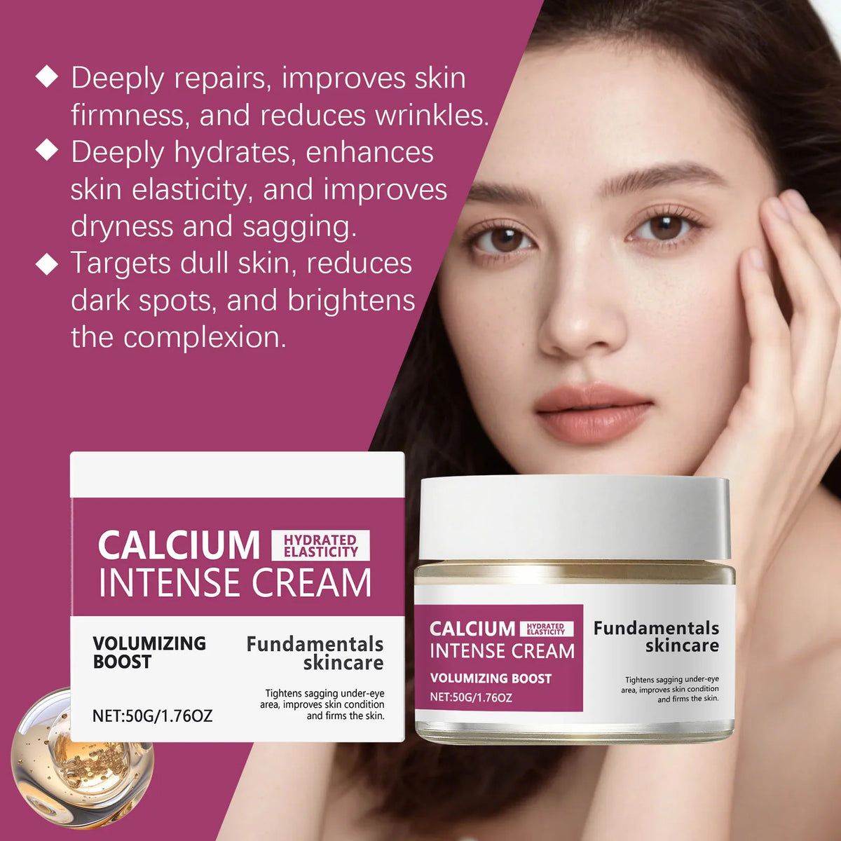 Tremella Face Cream – Collagen, Firming & Deep Moisture 50g