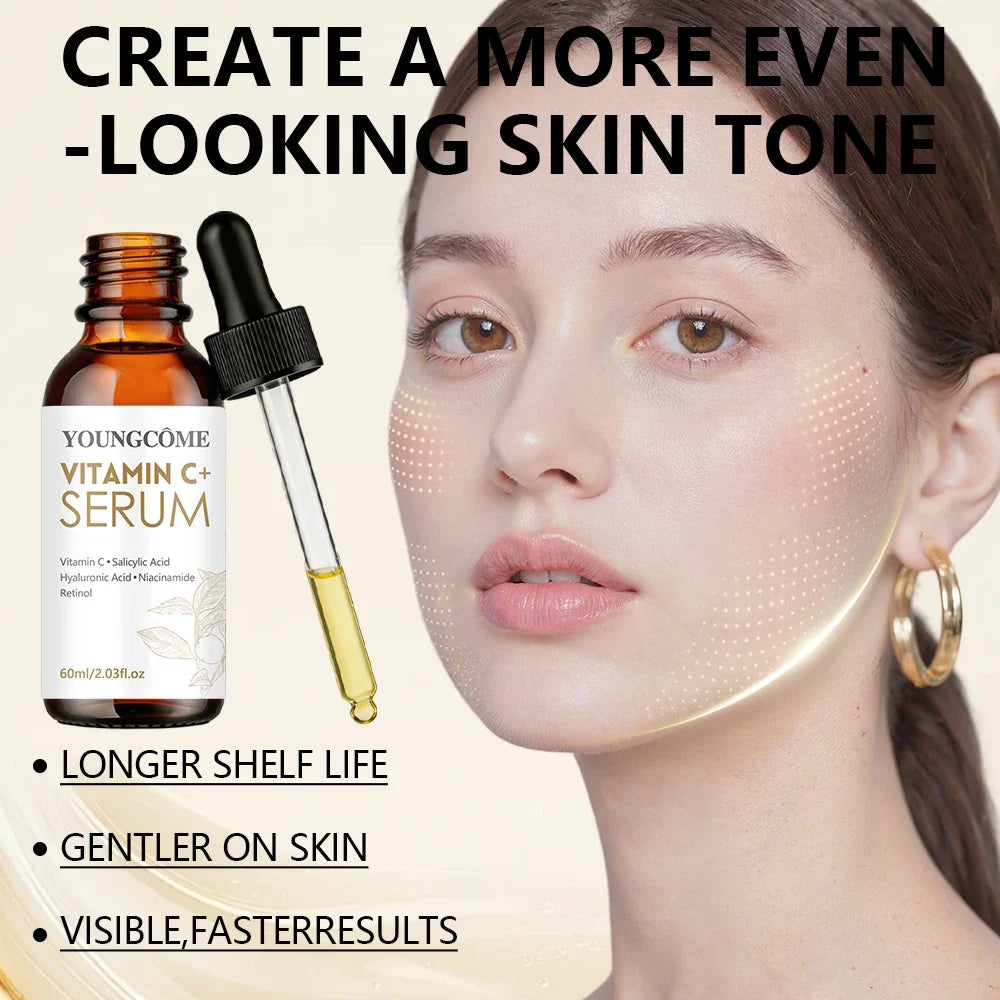 YOUNGCOME Vitamin C & Hyaluronic Acid Face Serum 40/60ml