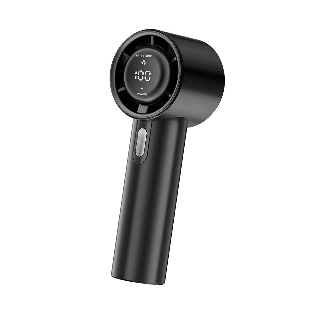 USB Rechargeable Mini Handheld Fan – 100 Speeds, 3000mAh