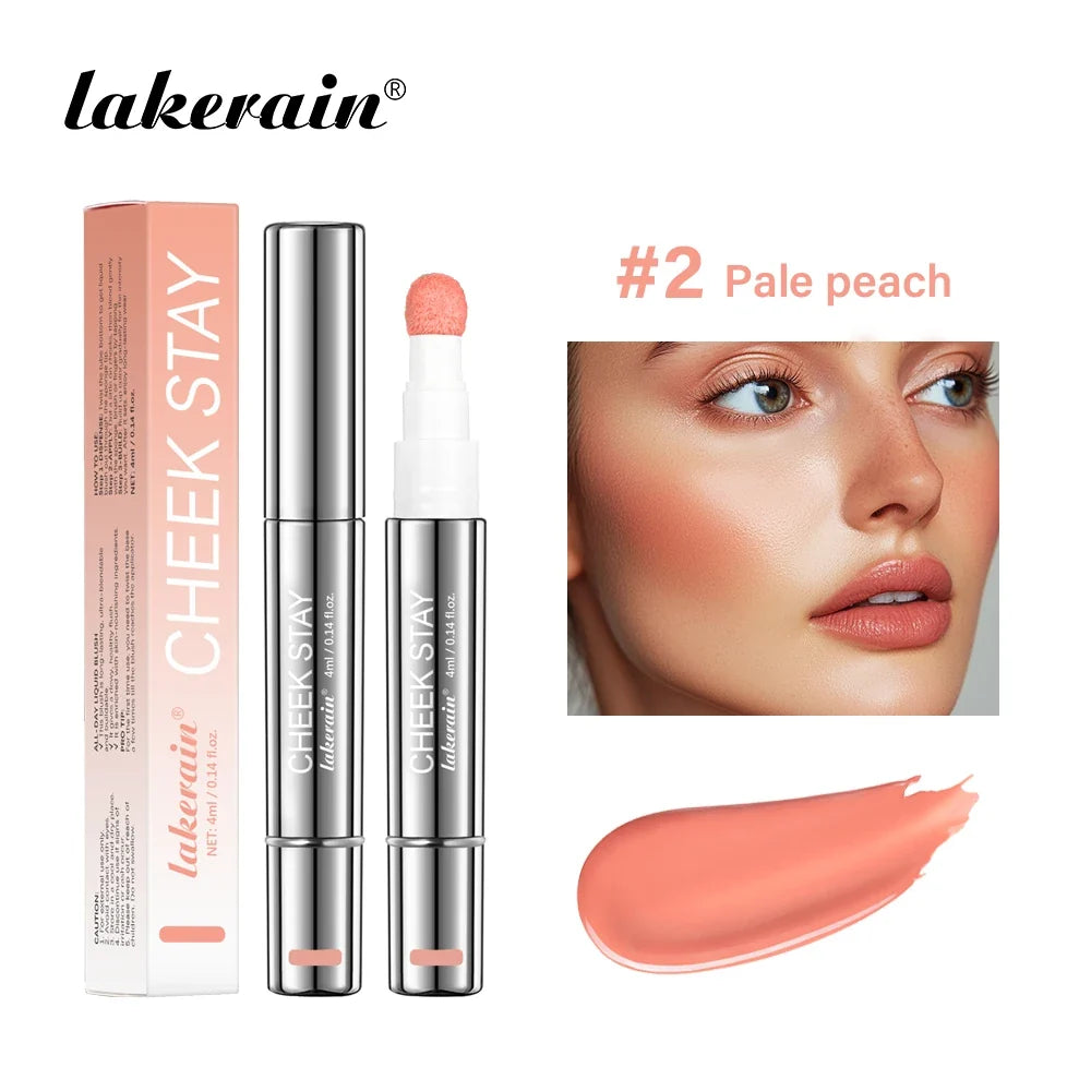 ibcccndc 6-Color Liquid Blush – All-Day Buildable Cheek Stain
