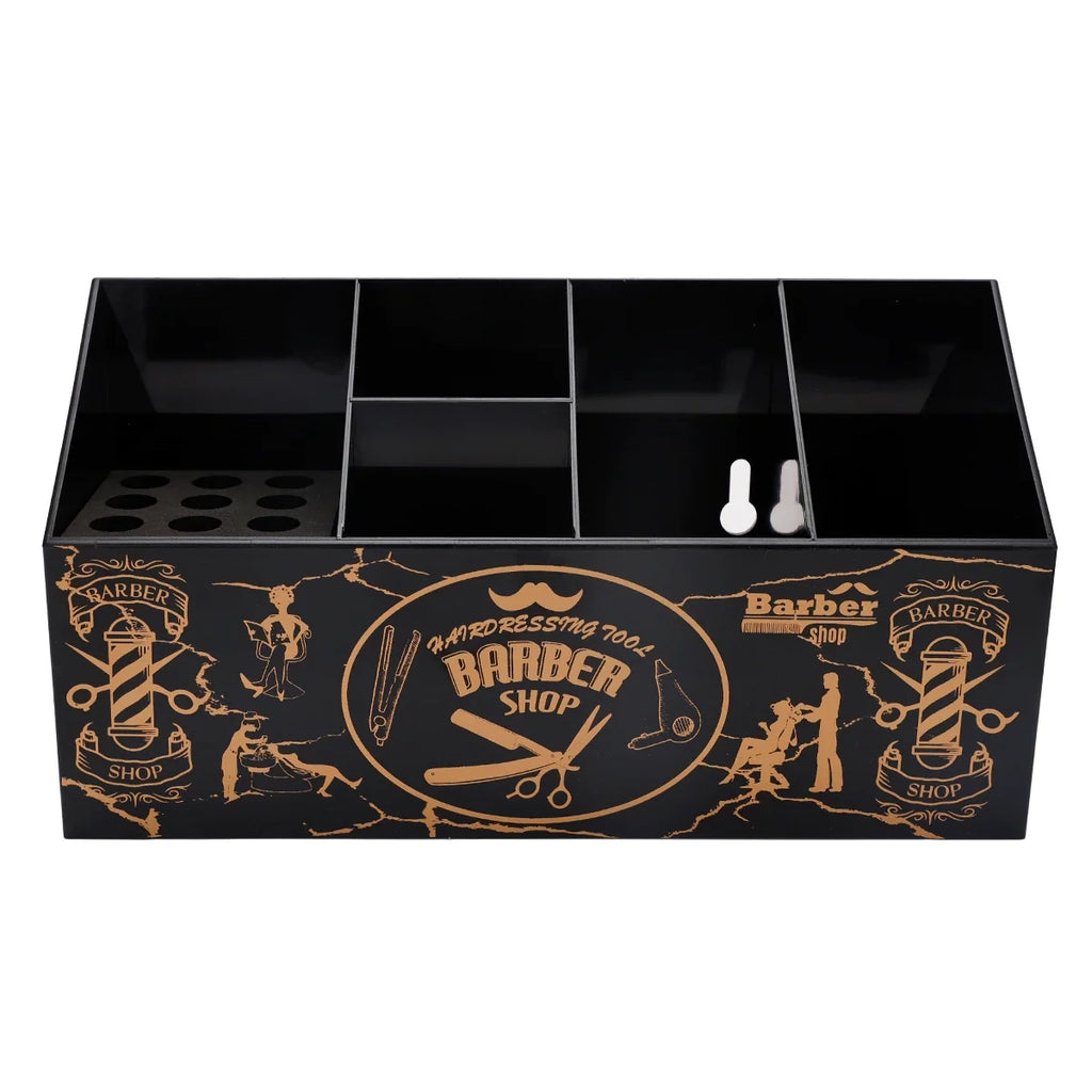 Large Capacity Salon Tool Organizer – Scissors, Combs & Clips
