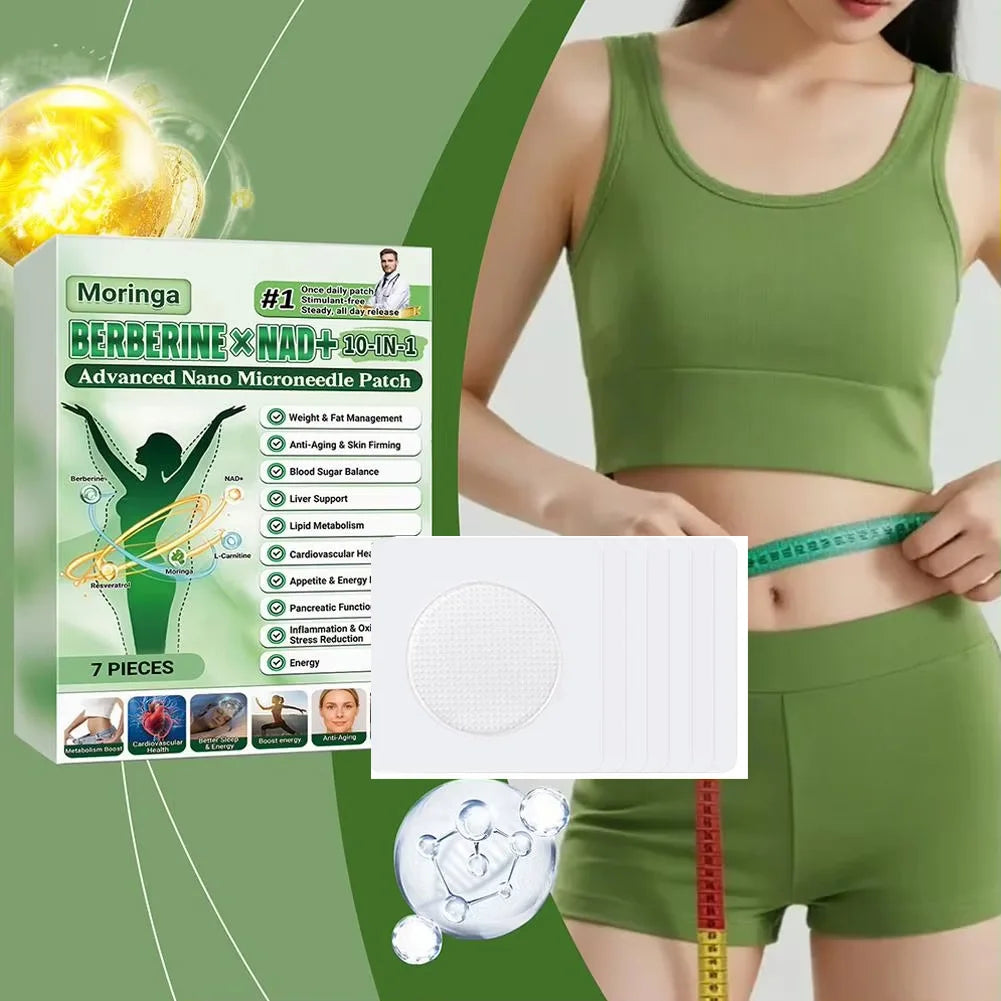10-in-1 Nano Microneedle Firming & Moisturizing Skin Patches