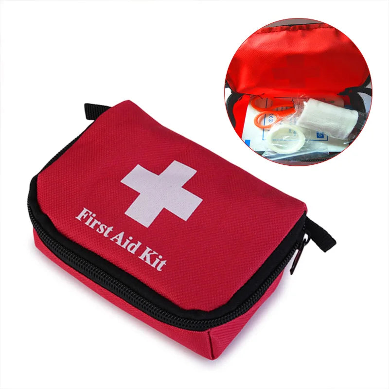 Mini First Aid Kit Bag | Compact Survival Pouch for Hiking & Camping