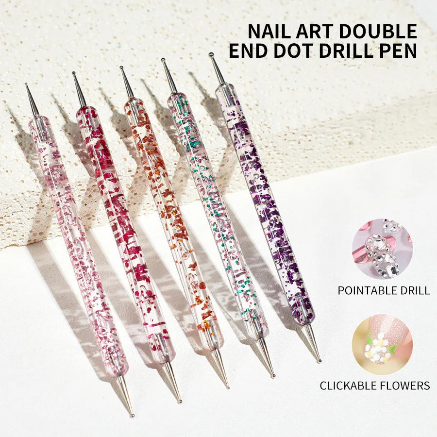 Nail Art Brush Set 8/12/20 Pc – Pointed Line & Detail Brushes