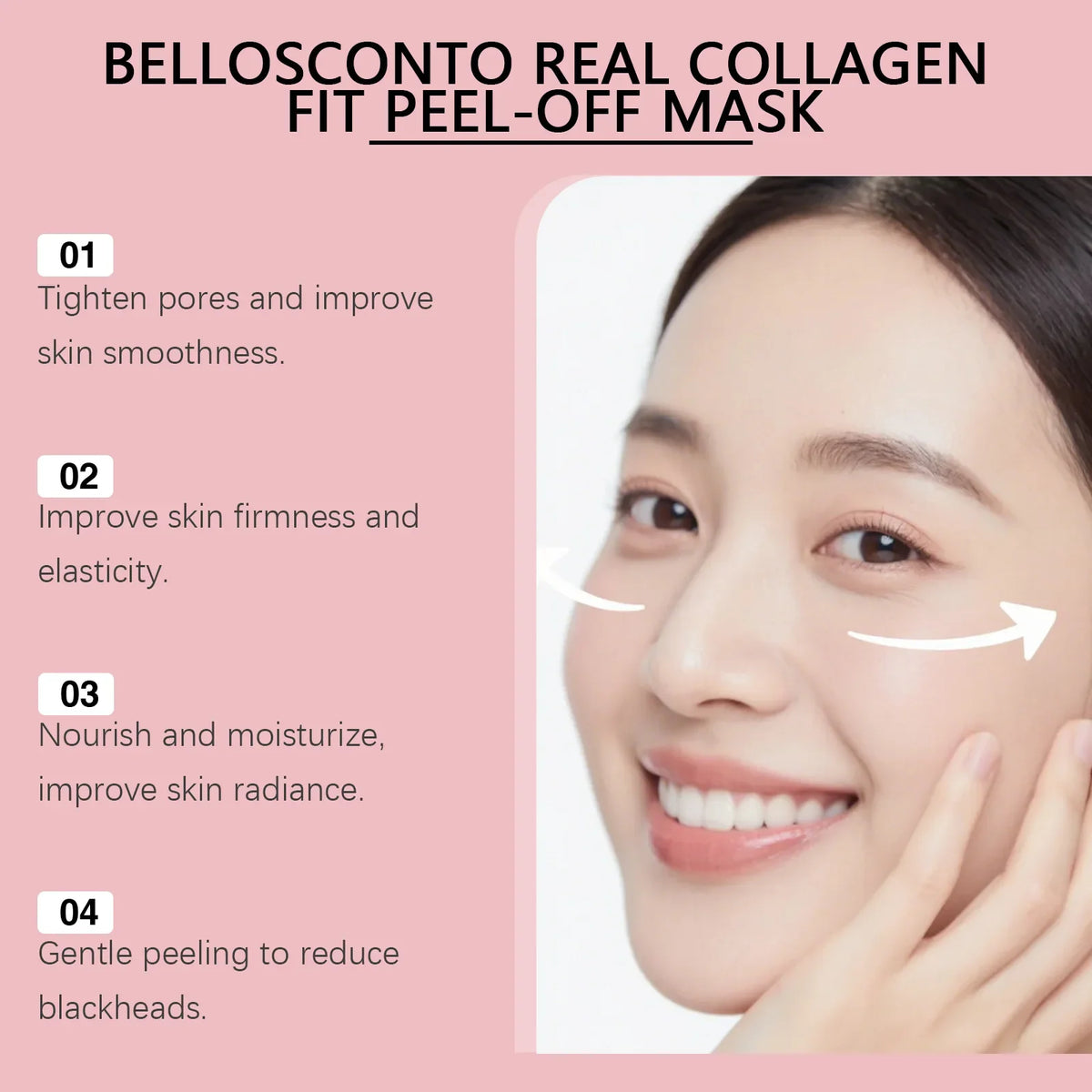 Collagen Peel-Off Mask – Overnight Moisturizing Glow Face Mask