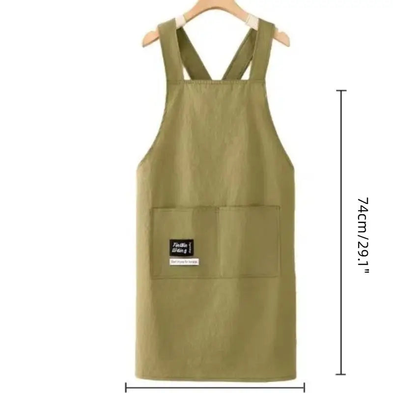 Breathable Waterproof Kitchen Apron – Anti-Fouling Work Apron
