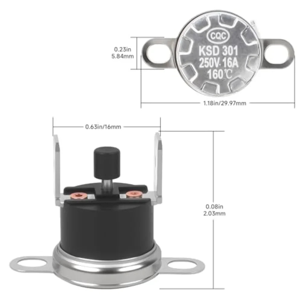 Thermal Fuse Thermostat Switch – Dometic DM2652 RV Refrigerator