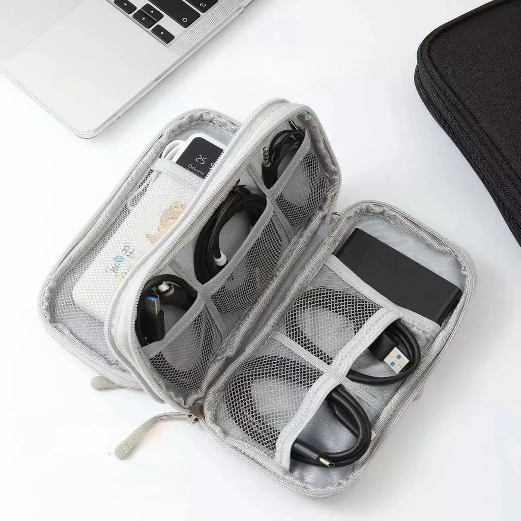 Multi-layer Digital Accessory Storage Bag Dust Proof Power Supply