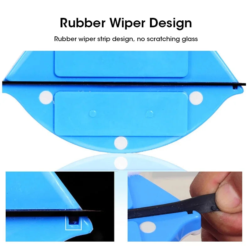 Magnetic Double-Sided Window Cleaner | Auto Water Discharge