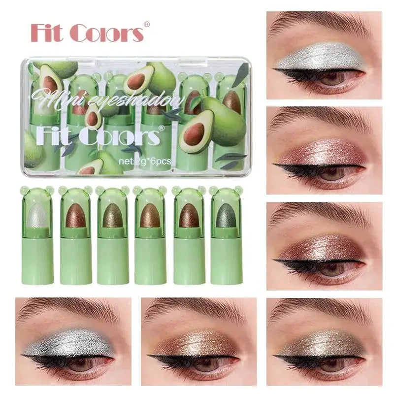 Fit Colors Mini 6-in-1 Blush & Lip Tint Makeup Set – 6 Shades