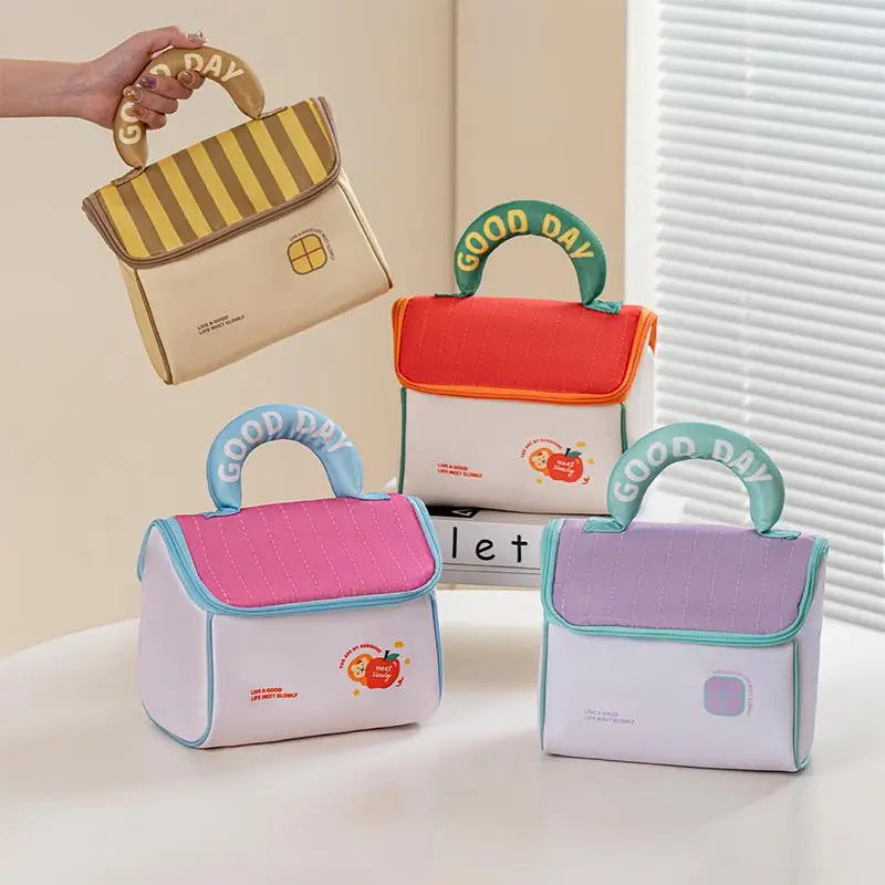 DIKALU Cute Hut Cosmetic Bag – Large Travel Toiletry Organizer