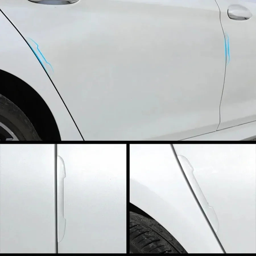 Car Door Transparent Anti-collision Protector Bar Stickers Rearew
