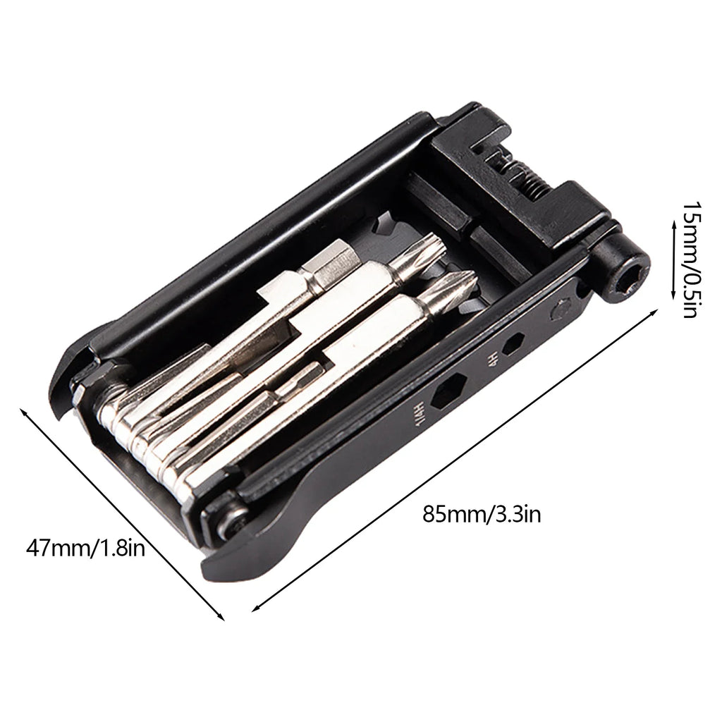 1 Bike Repair Tool Portable Bicycle Multi Cycling Tire Levers Hex